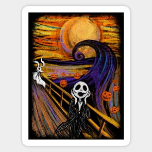 nightmare before halloween Sticker